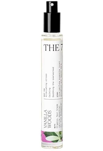 The 7 Virtues Vanilla Woods Eau de Parfum Travel Spray 0.34 oz / 10 mL Beauty & Personal Care The 7 virtues
