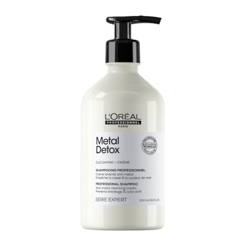L'Oréal Professionnel Paris Metal Detox Shampoo - Sulfate-Free Anti-Breakage Shampoo For Damaged Hair, Detoxifies, Prevents Damage & Prolongs Hair Beauty & Personal Care L'Oréal Professionnel Paris