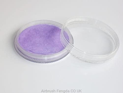 Pearly body painting Fengda light purple 30 ml Beauty & Personal Care Airbrush Fengda