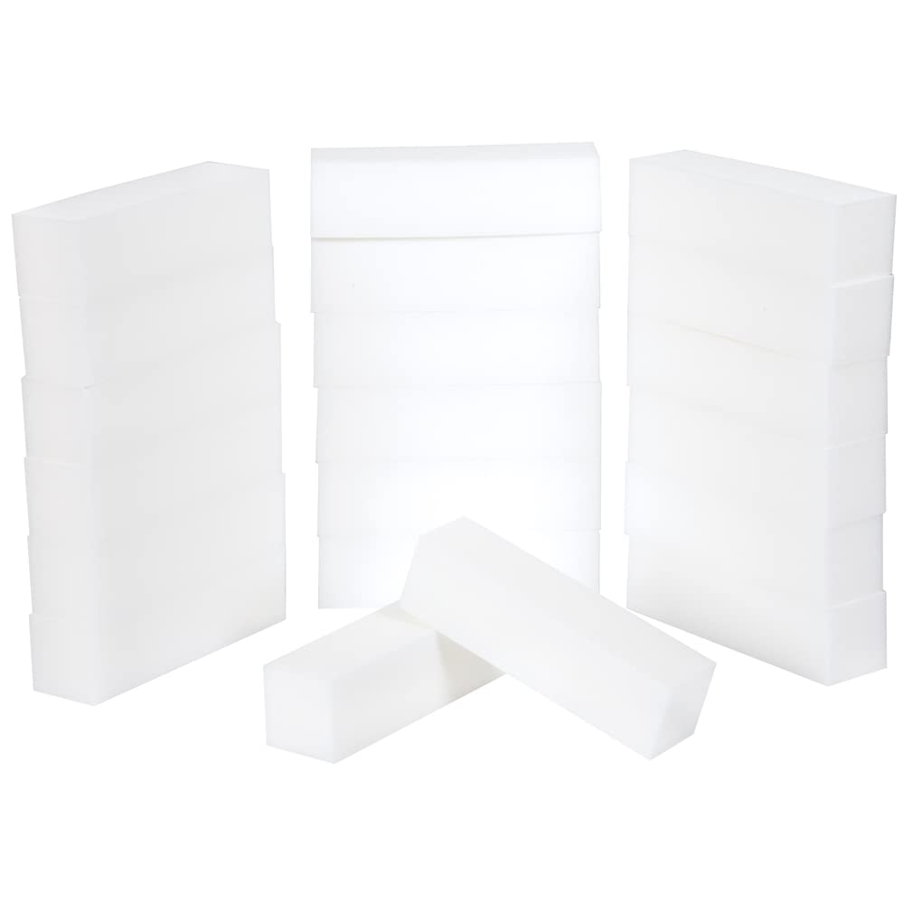 ForPro Professional Collection Super White Buffing Block, 120 Grit, Four-Sided Manicure and Pedicure Nail Buffer, 3.75” L x 1” W x 1” H, 20-Count Beauty & Personal Care ForPro Professional Collection