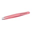 Tweezerman Exclusive Dusty Rose Slant Tweezer - Hair Removal Tweezers, Stainless Steel Beauty & Personal Care Tweezerman