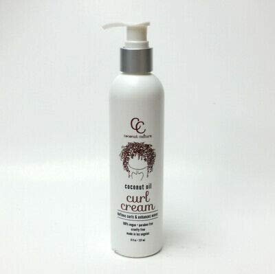 Coconut Culture Curl Cream 8oz Beauty & Personal Care Coconut Culture