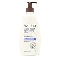 Aveeno Stress Relief Moisturizing Body Lotion with Lavender Scent, Natural Oatmeal to Calm & Relax, Non-Greasy Daily Stress Relief Lotion, 18 fl. oz Beauty & Personal Care Aveeno