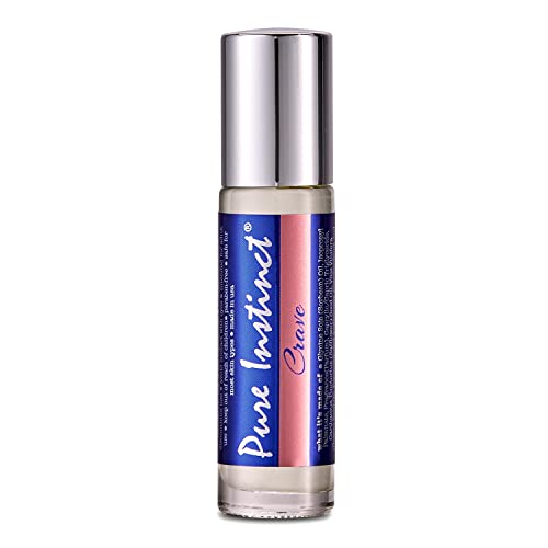 Pure Instinct Roll-On - The Original Pheromone Infused Essential Oil Perfume Cologne - TSA Ready (Crave - Women) Beauty & Personal Care Pure Instinct
