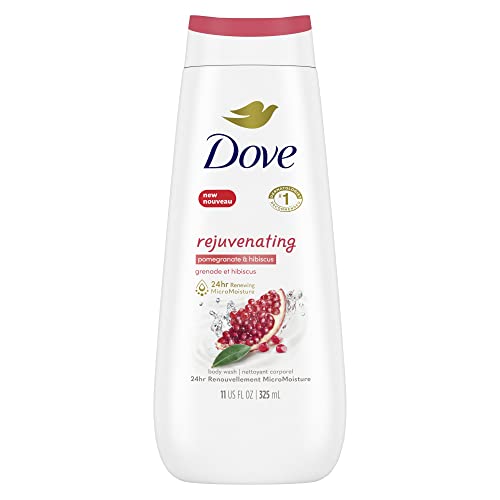 Dove Rejuvenating Body Wash for renewed, healthy-looking skin Pomegranate & Hibiscus gentle body cleanser nourishes and revives skin 325 ml Beauty & Personal Care Dove