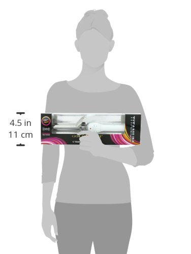 Gold 'N Hot Professional Titanium Spring Curling Iron, 3/4 Inch Beauty & Personal Care Gold N Hot