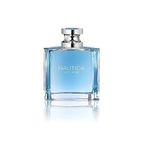 Nautica Voyage Eau De Toilette, Cologne and Fragrance For Men, Fresh, Romantic, Fruity Scent Woody, Aquatic Notes of Apple, Water Lotus, Cedarwood Beauty & Personal Care Nautica