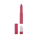 Maybelline Super Stay Ink Crayon Lipstick Makeup, Precision Tip Matte Lip Crayon with Built-in Sharpener, Longwear Up To 8Hrs, Run The World, Magenta Beauty & Personal Care MAYBELLINE