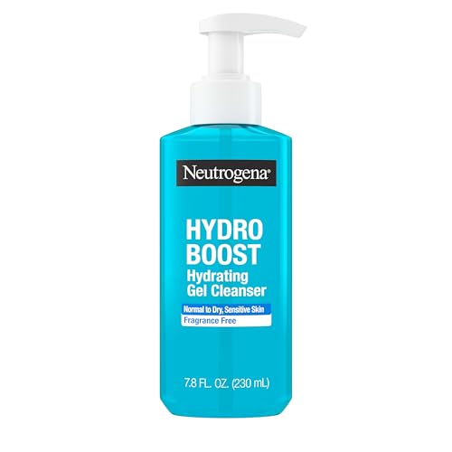 Neutrogena Hydro Boost Face Wash, Fragrance Free, Hydrating Facial Cleanser with Hyaluronic Acid, Daily Foaming Face Wash & Makeup Remover Beauty & Personal Care Neutrogena