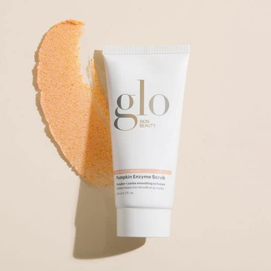Glo Skin Beauty Pumpkin Enzyme Scrub | Multi-Functional Skin Polisher, Gently Sloughs Away Dull Surface Cells Beauty & Personal Care Glo Skin Beauty