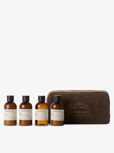 Le Labo Santal 33 Body & Hair Travel Set 4 x 90ml/3.0 fl oz Each Beauty and Personal Care Le Labo
