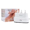 Master Massage Three Bottles Massage Oil, Lotion, Cream Warmer Heater with Empty Bottles- Massage Cream Heating Device- Salon Spa Body Therapy, White Beauty & Personal Care Master Massage Equipment