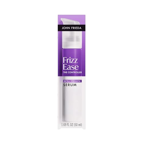 John Frieda Frizz Ease Extra Strength Hair Serum for Thick & Coarse Hair, Anti-Frizz Smoothing Serum with Argan & Coconut Oil, 1.69 fl oz Beauty & Personal Care John Frieda