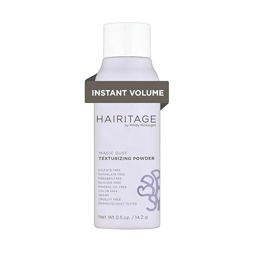 Hairitage Hair Texture Powder for Volume - Lightweight + Medium Hold - Texturizing + Volumizing Hair Styling Based Powder for Men, Women, Boys & Girls Beauty & Personal Care Hairitage
