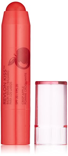 Revlon Lip Balm, Kiss Tinted Lip Balm, Face Makeup With Lasting Hydration, SPF 20, Infused With Natural Fruit Oils, 030 Crisp Apple, 0.09 Oz Beauty & Personal Care REVLON