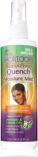 Luster's Pink Short Looks Sassafrazz Styling Spray 8 oz (Pack of 3) Beauty & Personal Care Luster's Pink