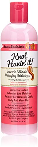 Aunt Jackie's Girls Knot Havin' It! Leave-In Ultimate Detangling Moisturizer, 12 oz (Pack of 3) Beauty & Personal Care Aunt Jackie's