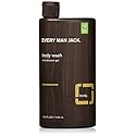 Every Man Jack Body Wash And Shower Gel 16.9 Ounce Sandalwood (499ml) (2 Pack) Beauty & Personal Care Every Man Jack