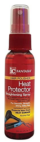 Fantasia IC Heat Protector Straightening Spray 2 oz (Pack of 3) Beauty & Personal Care Fantasia