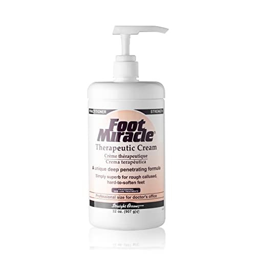 Foot Miracle Therapeutic Cream Practitioner Strength 32 Ounce With Pump Beauty & Personal Care Foot Miracle