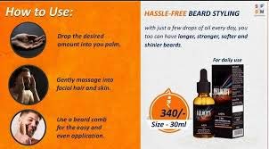 Modicare Velocity Men 7-In-1 Beard Growth Oil (30ml) Beauty and Personal Care Modicare