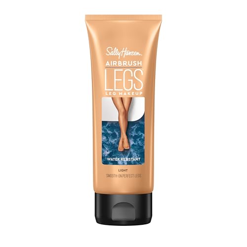 Sally Hansen Airbrush Legs Leg Makeup Lotion | Easy Application, Flawless-Looking Legs, Water-Resistant, Transfer-Proof | Light | Subtle Sun-Kissed Beauty & Personal Care Sally Hansen