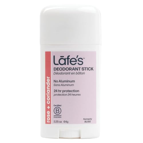 Lafe's Natural Deodorant - 2.25oz Aluminum Free Natural Deodorant Stick for Women & Men - Paraben Free & Baking Soda Free with 24-Hour Protection Beauty and Personal Care Lafe's