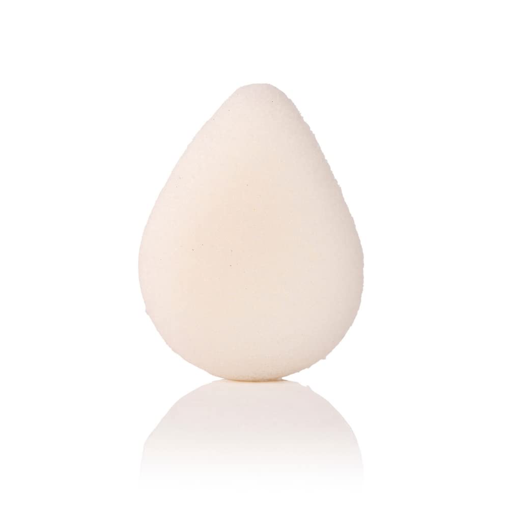 Baie Botanique Teardrop Konjac Sponge - Eco-Friendly, Gentle Facial Cleansing and Exfoliating 100% Natural Sponge, Set of 3 Beauty & Personal Care Baie Botanique