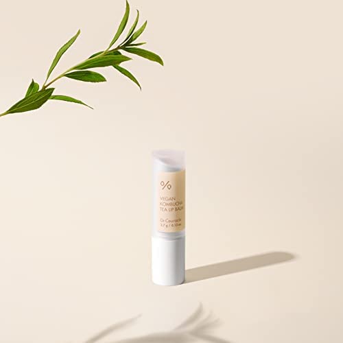 Dr.Ceuracle Vegan Kombucha Tea Lip Balm - Soft, Natural, Lightweight, Hydrating Lip Moisturizer for Dry Cracked Lips, Korean Skincare for Stocking Beauty and Personal Care Dr. Ceuracle