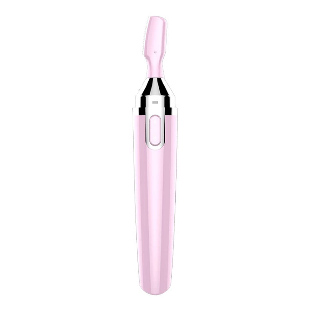 DABEDE Eyebrow Trimmer, Eyebrow Razor for Women and Men, Painless Instant Hair Removal, Great for Eyebrows, Face Hair (Color : Pink) Beauty and Personal Care DABEDE