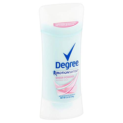 Degree Deodorant 2.6 Ounce Womens Motion Sense Sheer Powder (76ml) (2 Pack) Beauty & Personal Care Degree