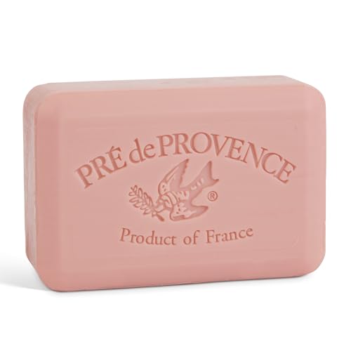 Pre de Provence Artisanal Soap Bar, Enriched with Organic Shea Butter, Natural French Skincare, Quad Milled for Rich Smooth Lather, 8.8 Ounce, Peony Beauty & Personal Care Pre de Provence