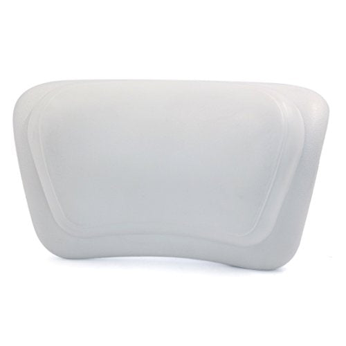 uxcell White Nonslip Waterproof Home Spa Bath Neck Back Support Pillow Built in Suction Cups for Ultimate Relaxation Beauty and Personal Care uxcell