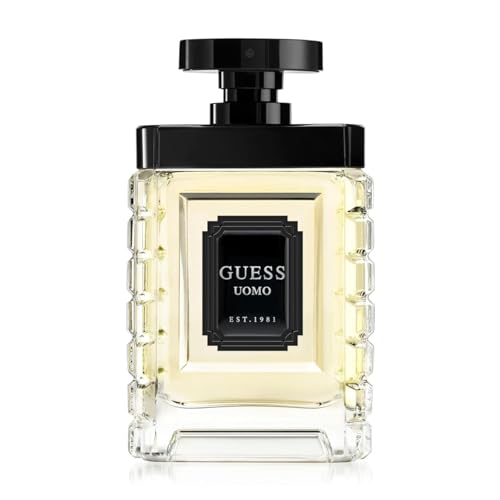 GUESS UOMO Eau de Toilette, 3.4 Fl Oz Beauty & Personal Care GUESS