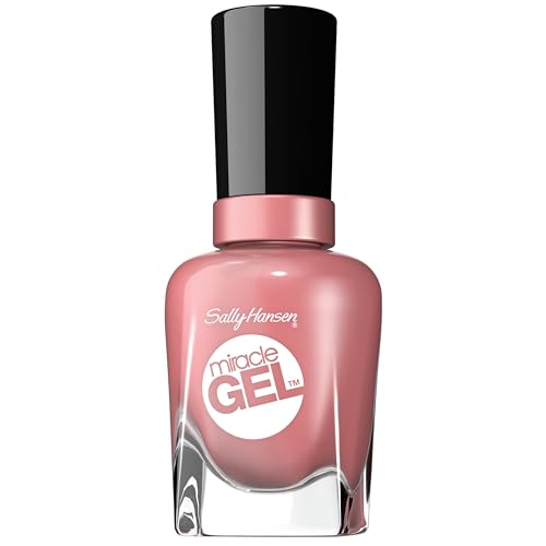 Sally Hansen Miracle Gel™, Mauve-olous, Long Lasting, Gel-Like Formula, No UV Lamp Needed, Pink Nail Polish Beauty & Personal Care Sally Hansen