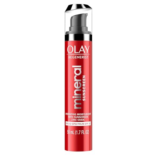 Olay Regenerist Mineral Sunscreen Face Moisturizer, Zinc Oxide, SPF 30, 1.7 Oz Beauty & Personal Care Olay