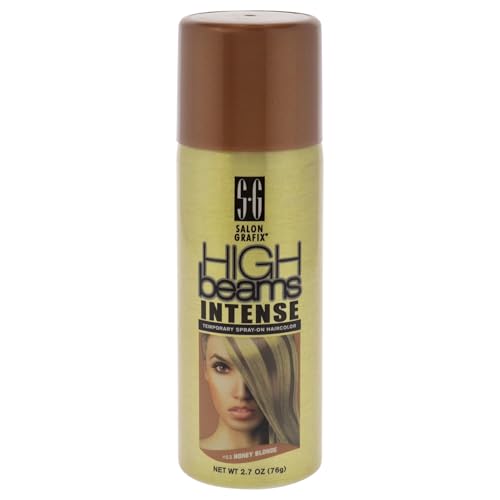 Salon Grafix High Beams Intense Temporary Spray - Honey Blonde for Unisex - 2.7 oz Hair Color Beauty & Personal Care Salon Grafix