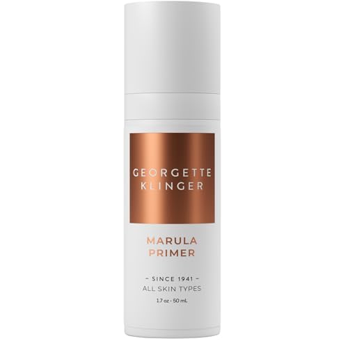 Marula Primer - Vitamin-Rich Hydrating & Gentle Moisturizer, Lightweight Instant Pore Minimizer, Long-Lasting Makeup Base, Smooth Application, Unclogs Beauty & Personal Care Georgette Klinger