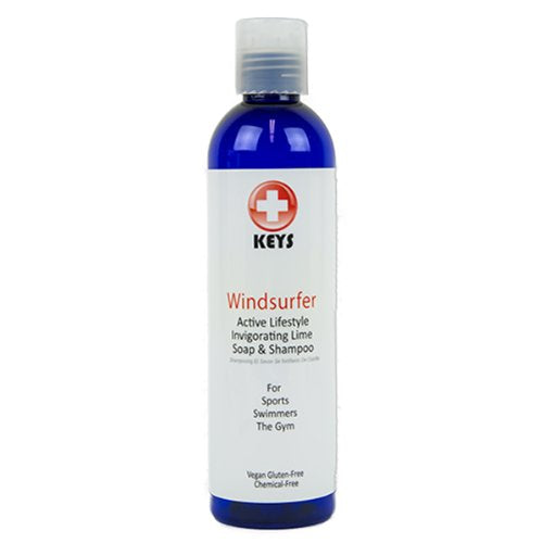Windsurfer Lime Soap and Shampoo 8oz Shampoo by Keys Beauty & Personal Care Keys
