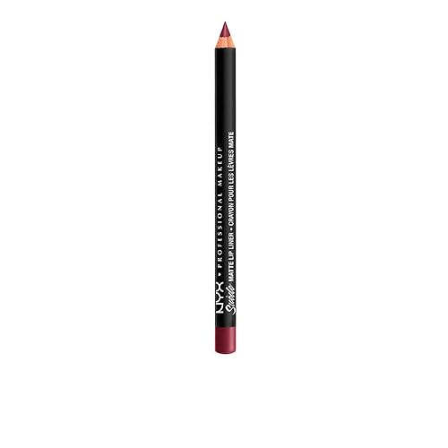 NYX PROFESSIONAL MAKEUP Suede Matte Lip Liner, Vegan Formula - Copenhagen (Matte Rich Plum) Beauty & Personal Care NYX PROFESSIONAL MAKEUP