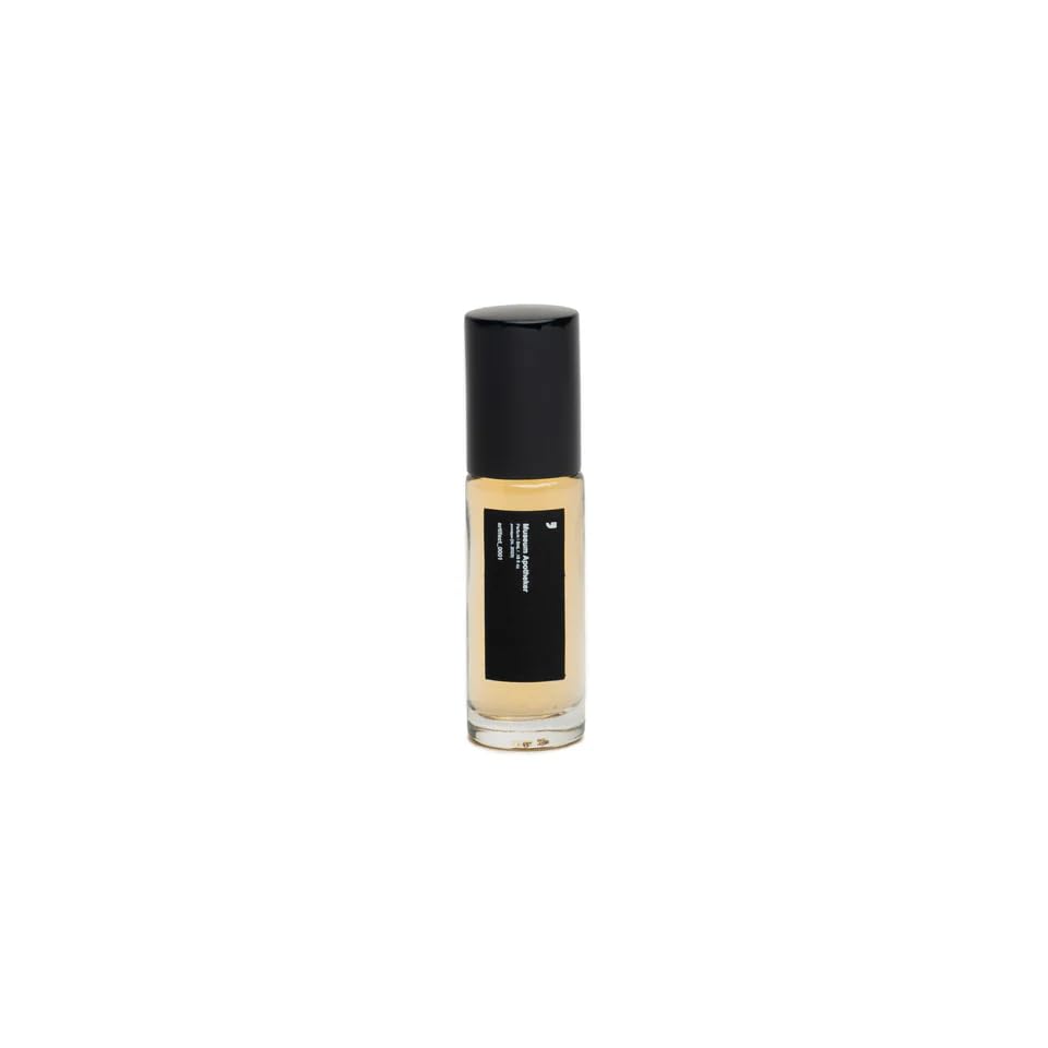 Museum Apotheker Artifact 0001 Luxury Roll On Parfum - Black Smoke, Mahogany Vanilla, Leather & Tonka Bean - Long Lasting Travel Perfume for Men Beauty & Personal Care Museum Apotheker