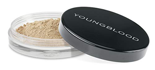 Youngblood Clean Luxury Cosmetics Natural Loose Mineral Foundation, Barely Beige | Loose Face Powder Foundation Mineral Illuminating Full Coverage Oil Beauty & Personal Care Youngblood