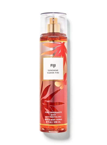 Bath & Body Works Fiji Sunshine Guava-Tini - Gift Set - Fine Fragrance Mist & Body Cream Beauty & Personal Care Bath & Body Works