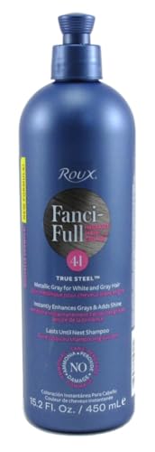Roux Fanci-Full Rinse #41 True Steel 15.2 Ounce (449ml) (3 Pack) Beauty & Personal Care Roux