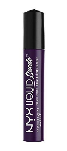 NYX PROFESSIONAL MAKEUP Liquid Suede Cream Lipstick - Oh Put it On (Deep Dark Purple) Beauty & Personal Care NYX PROFESSIONAL MAKEUP
