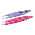 Tweezerman Mini Slant and Point Tip Tweezer - Tweezers Set for Eyebrows, Facial Hair, Ingrown Hairs Beauty & Personal Care Tweezerman