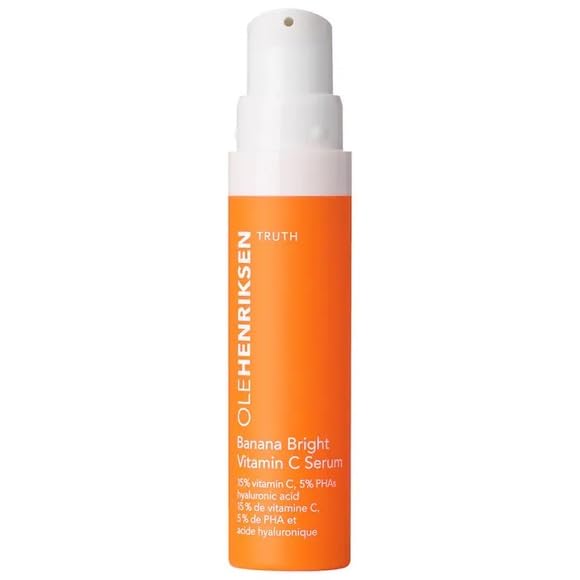 OLE HENRIKSEN Banana Bright Vitamin C Serum (0.5 ounce / 15ml Half Size) UNBOXED Beauty & Personal Care Ole Henriksen