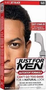 Just For Men AutoStop Men's Hair Color, Jet Black A-60 1.2 Ounces Each (9) Beauty & Personal Care Just for Men