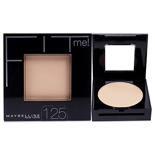 Maybelline New York Fit Me Set + Smooth Powder Makeup, Natural Beige, 0.3 oz. Beauty & Personal Care MAYBELLINE