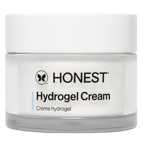 Honest Beauty Hydrogel Cream with Hyaluronic Acid | Lightweight, Moisturizing Water Cream | Gentle for Sensitive Skin, Fragrance Free, Vegan Beauty & Personal Care Honest Beauty